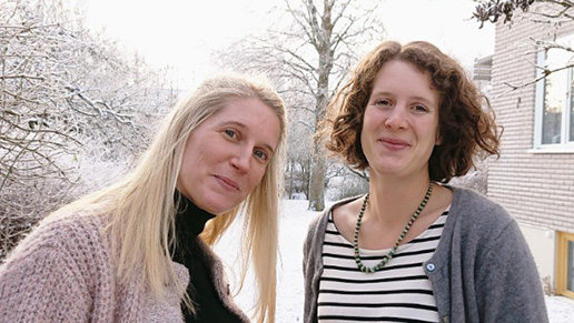 Ingrid Skarp och Maria Kronvall