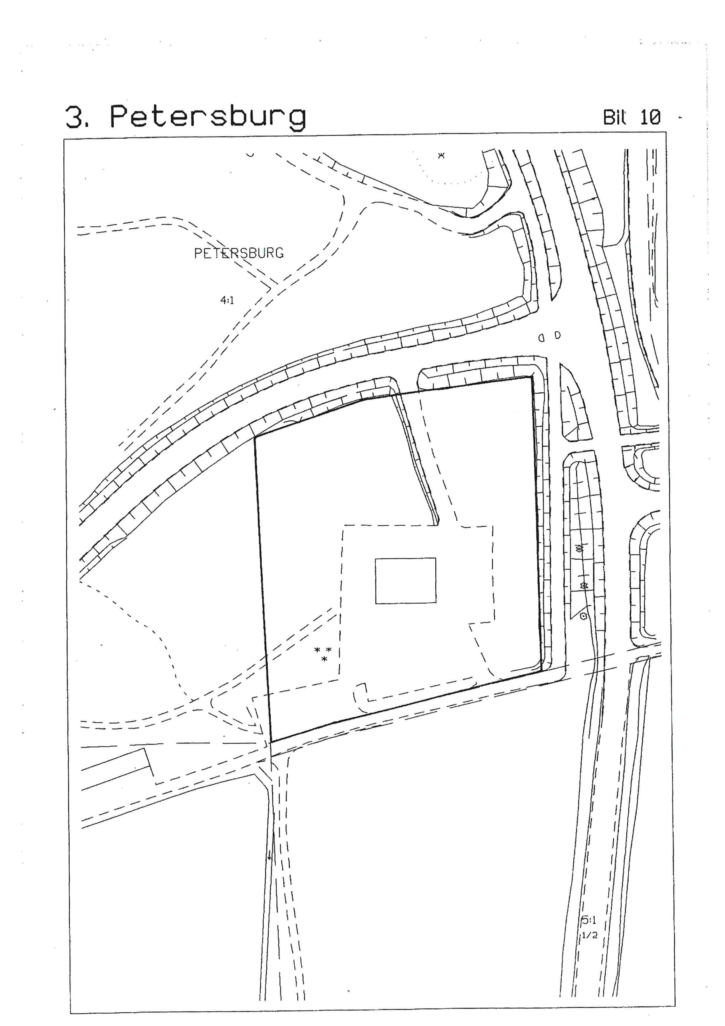 Bilaga 10: karta över Petersburg